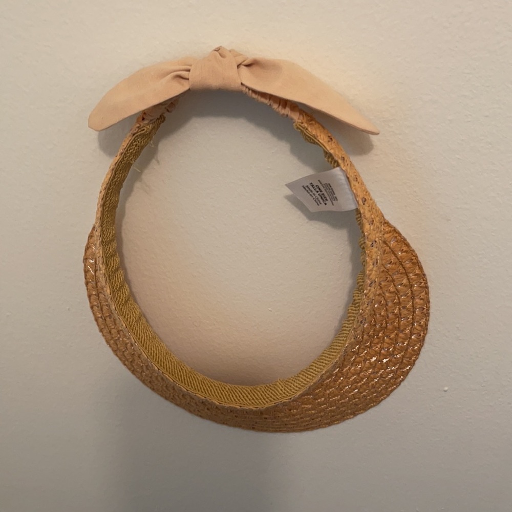 Straw Hat Visor SAME DAY SHIP 💨🛫📦🤗 wide brim straw